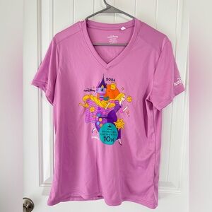 RunDisney Princess 10K Rapunzel Race Shirt Woman’s Large